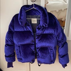 SAM Velvet Sydney Puffer Jacket